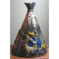 McCoy Indian TeePee Cookie Jar #1030932