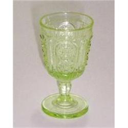 Depression  Vaseline Glass  Cordial #1030944