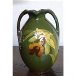 Owens Art Pottery Utopian Iris Vase #1030993