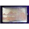 Image 1 : Sterling Silver Engraved Cigarette Case #1030996