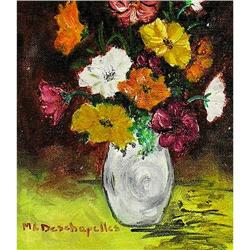 PR ORIG OIL PAINTINGS OF FLOWER ARRANGEMENTS #1031125