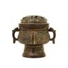 Image 1 : Old Japanese Bronze Censer In Chinese Sty  #1031211