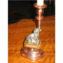 Victorian dog candlestick #1031484