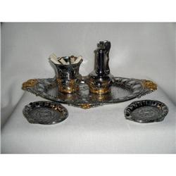 7pc. Chrome/Gold  Smoke Set #1031500