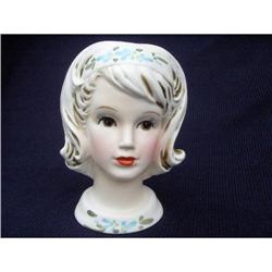 LEFTON LADY HEAD VASE #1031504