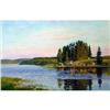 "Evening On Lake" - Russian traditions school #1040626
