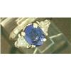Custom 2.58ct Tanzanite and Diamonds in 14k  #1040635