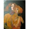 Ramon Santiago Oil Painting, Two Sisters #1040687
