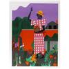 Romare Bearden, Girl in the Garden, Lithograph #1040699