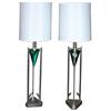 Pair of Floor Lamps, Dan Teal #1040745
