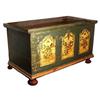 Image 1 : STUNNING AUTHENTIC PAINTED BLANKET CHEST c.1800#1040792