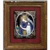 Image 1 : EXQUISITE ANTIQUE LIMOGES ENAMEL PLAQUE / MS016#1040800