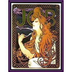 100 MUCHA ART NOUVEAU "JOB" (SERIGRAPH) #1040803