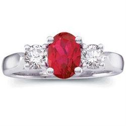 PLATINUM  RUBY  RING  DIAMONDS Engagement? #1040806