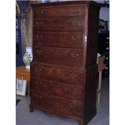 English Oak Highboy #1040828