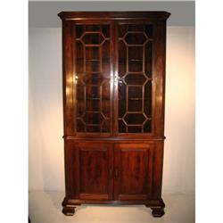 Mahogany George III Corner Cabinet #1040832