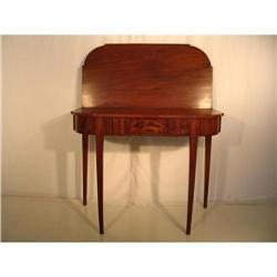 Hepplewhite Mahogany Game Table #1040834