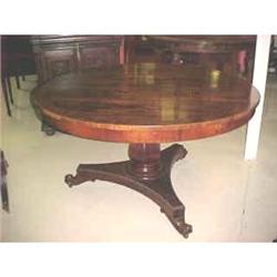 ANTIQUE  ROSEWOOD TILT TOP TABLE  #1040943