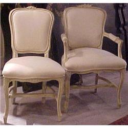  SET FRENCH COUNTRY DINING CHAIRS #1040952