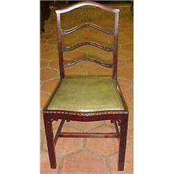 Set Of Ten Dining Mahogany Chairs #1040967