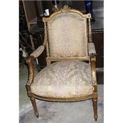 Pair of French Giltwood Armchairs #1040984