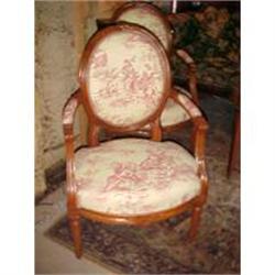 PAIR OF FRENCH ARMCHAIRS #1040996