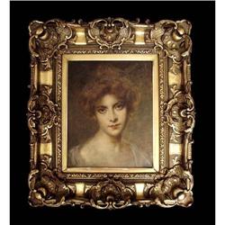  Art Nouveau Portrait  by Rene Avigdor #1041040