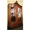 Image 1 : 1900s Belgian Mahogany Louis XV Armoire #1041052
