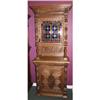 Image 1 : 1890s Mechelen Buffet w/ Stained Glass & Lions #1041056