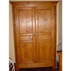 French ANTIQUE ARMOIRE, Directory style #1041081