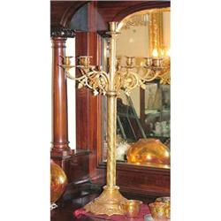 Pair of big Bronze candelers candesticks #1041216