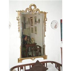 Louis XVI  carved wood Mirror gilt #1041228