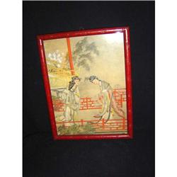 Pair of Antique Japanese Paintings #1041376