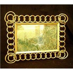 Edwardian Brass Wedding Ring Frame #1041417