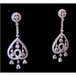 Pair of Rose Cut Diamond Earrings #1041427