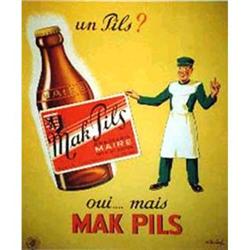 Original Vintage Poster  C1950 #7231 #1058471