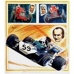 Vintage Poster by BASIL C1985 #7922 #1058476