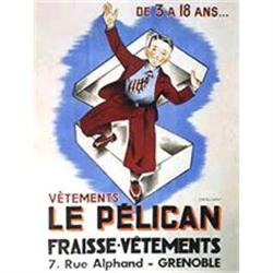 Original Vintage Poster  C1950 #7292 #1058908