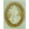 Image 1 : Natural Shell English Portrait Cameo #1066703