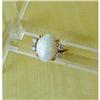 Image 1 : ESTATE OPAL & DIAMOND RING ~14K #1066936