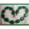 Image 1 : ANTIQUE JADE choker RARE large Apple MONKEY #1067316