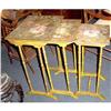 Image 1 : Italian Nesting coffee Tables  hand painted   #1067617