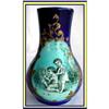 Image 1 : 19C LIMOGES FRENCH ENAMEL VASE CHERUB CHILDREN #1067641