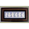 Image 1 : WEDGWOOD PLAQUE BLUE JASPER DANCING HOURS #1067645