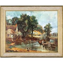 Landscape, print entitled ?The Haywain? 1821, #1074678