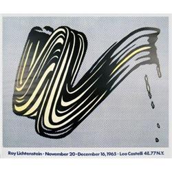 Lichtenstein   Brushstrokes at Leo Castelli #1074716