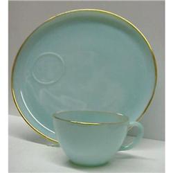 Hostess Set  Blue Fire-King #1074863