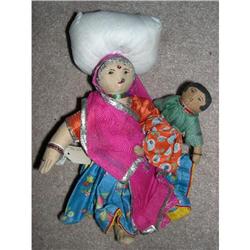 Kimport Cloth India Laundry Lady and Child #1074887