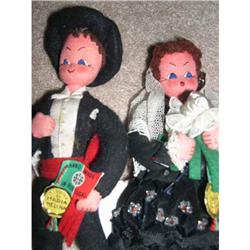 Portugese Cloth Pair- Bride and Groom tagged #1074897