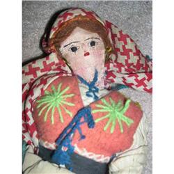 Cloth doll Gypsy type international doll #1074900